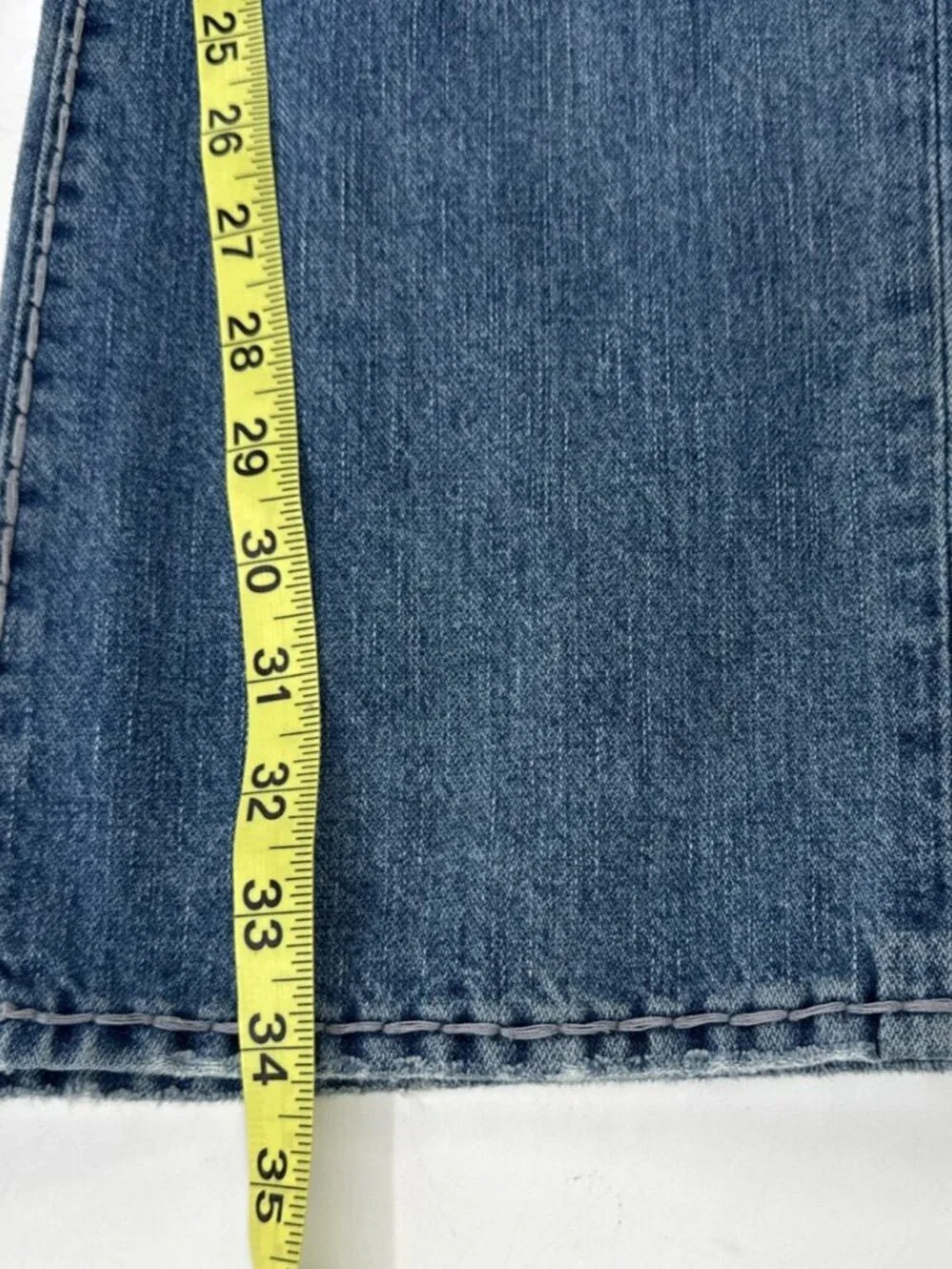 True Religion Ricky Jeans Mens 38x34 Denim Relaxed Straight Super T Flap Pockets
